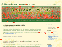 Tablet Screenshot of gespoir.com